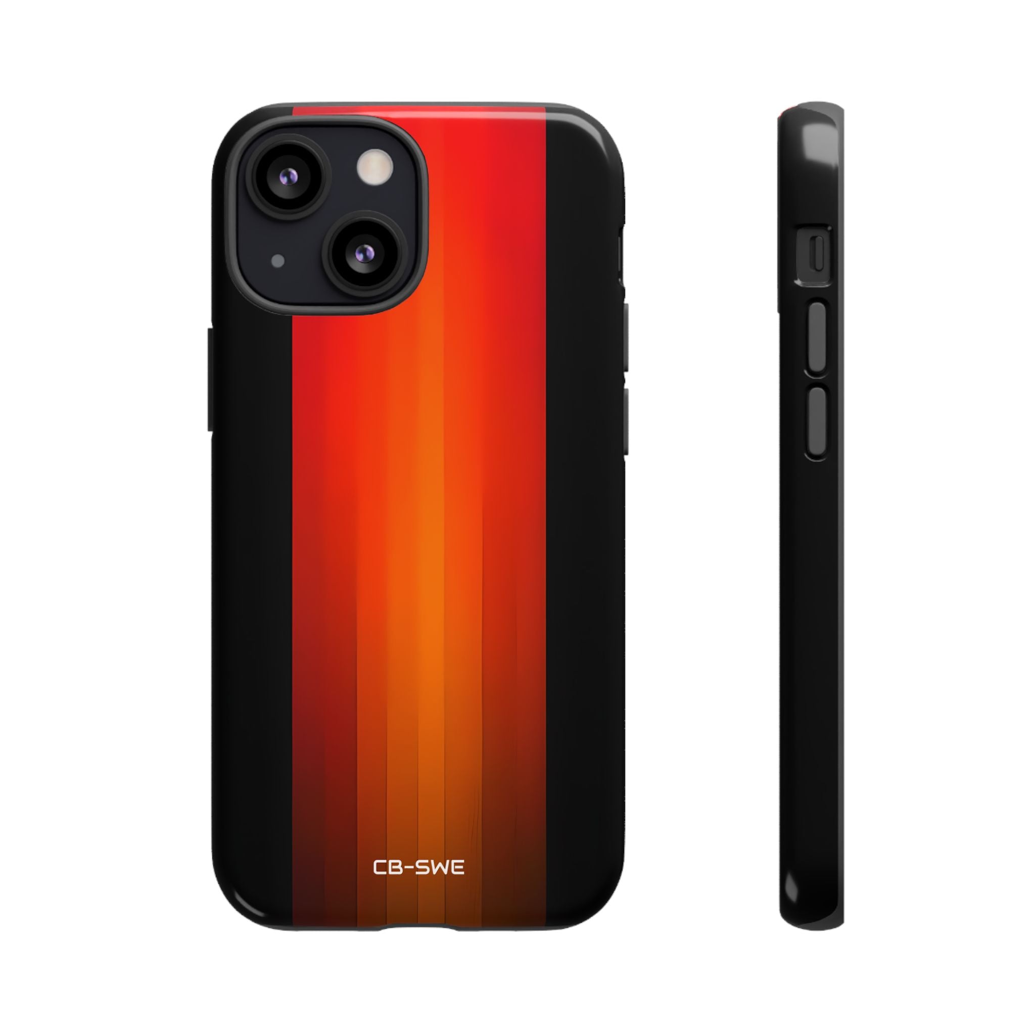 Fiery Symmetry Blaze - iPhone Case