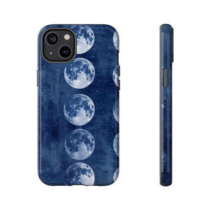 Lunar Phases Serenity - Protective Phone Case