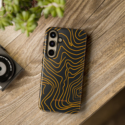 Linear Yellow Chic - Protective Phone Case