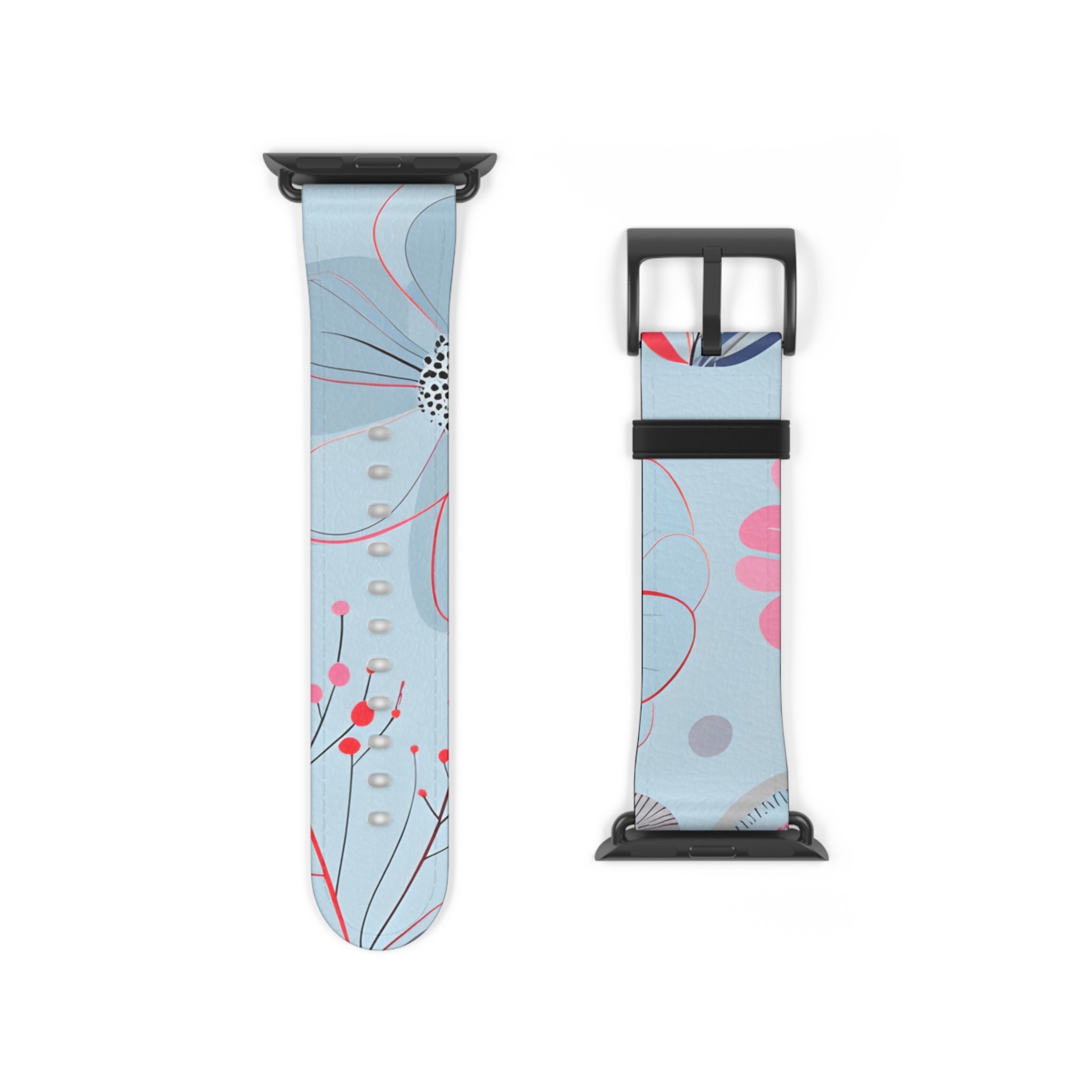 Outlined Bloom Radiance - Watch Band
