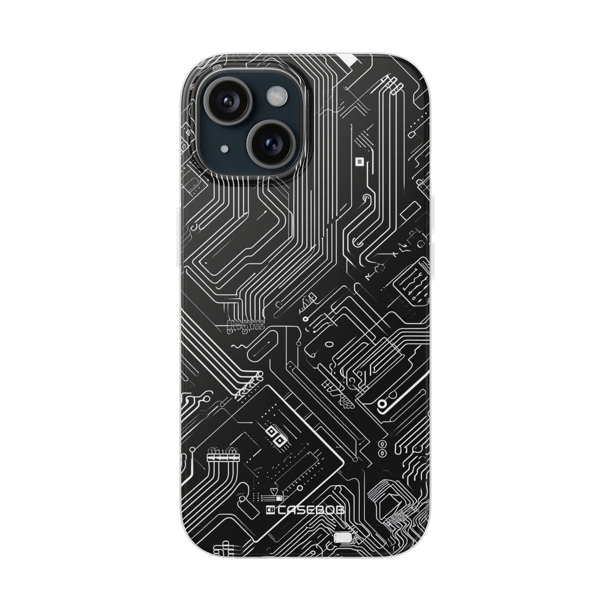 Cyber ​​Circuitry Art | Flexible Handyhülle für iPhone