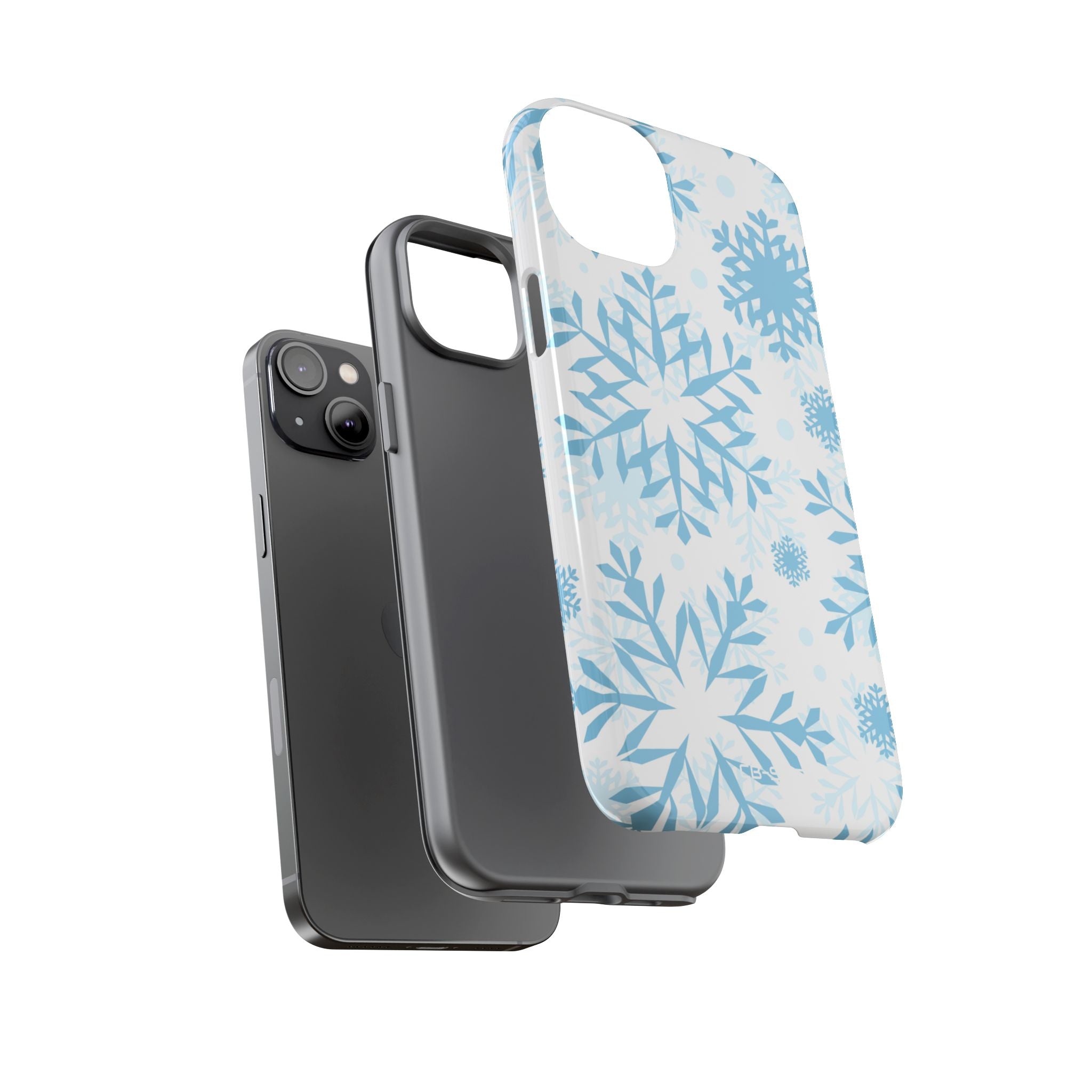 Winter Snowflake Symphony - iPhone Case