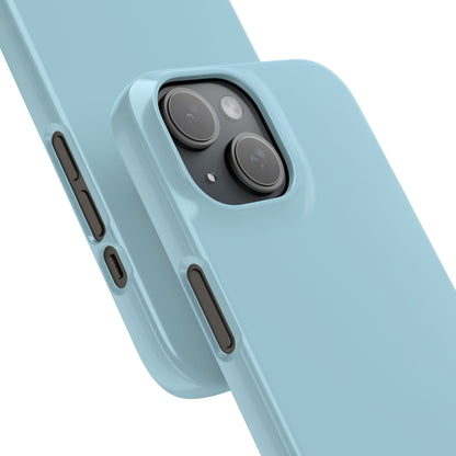 Light Blue iPhone 15 - Slim Phone Case