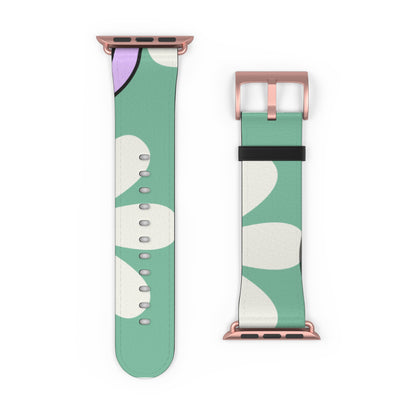 Smiley Daisy Glow - Watch Band