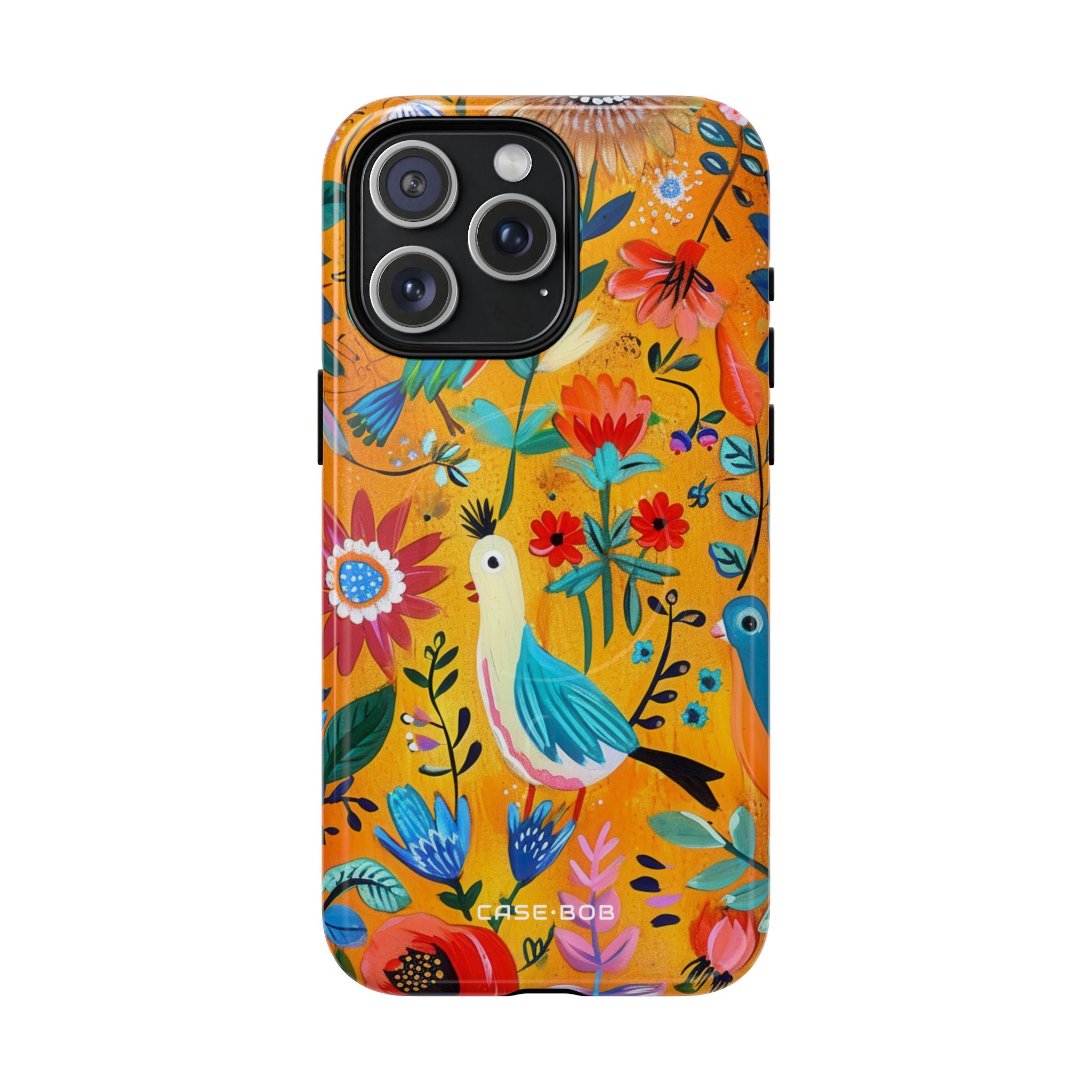 Colorful Birds Bloom iPhone 15 Pro Max Case - Tough+