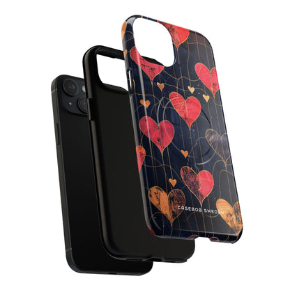 Gradient Heartflow Harmony iPhone 15 | Tough+ Phone Case