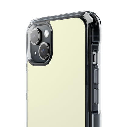 Pastel Yellow - Clear Impact iPhone 15 Phone Case