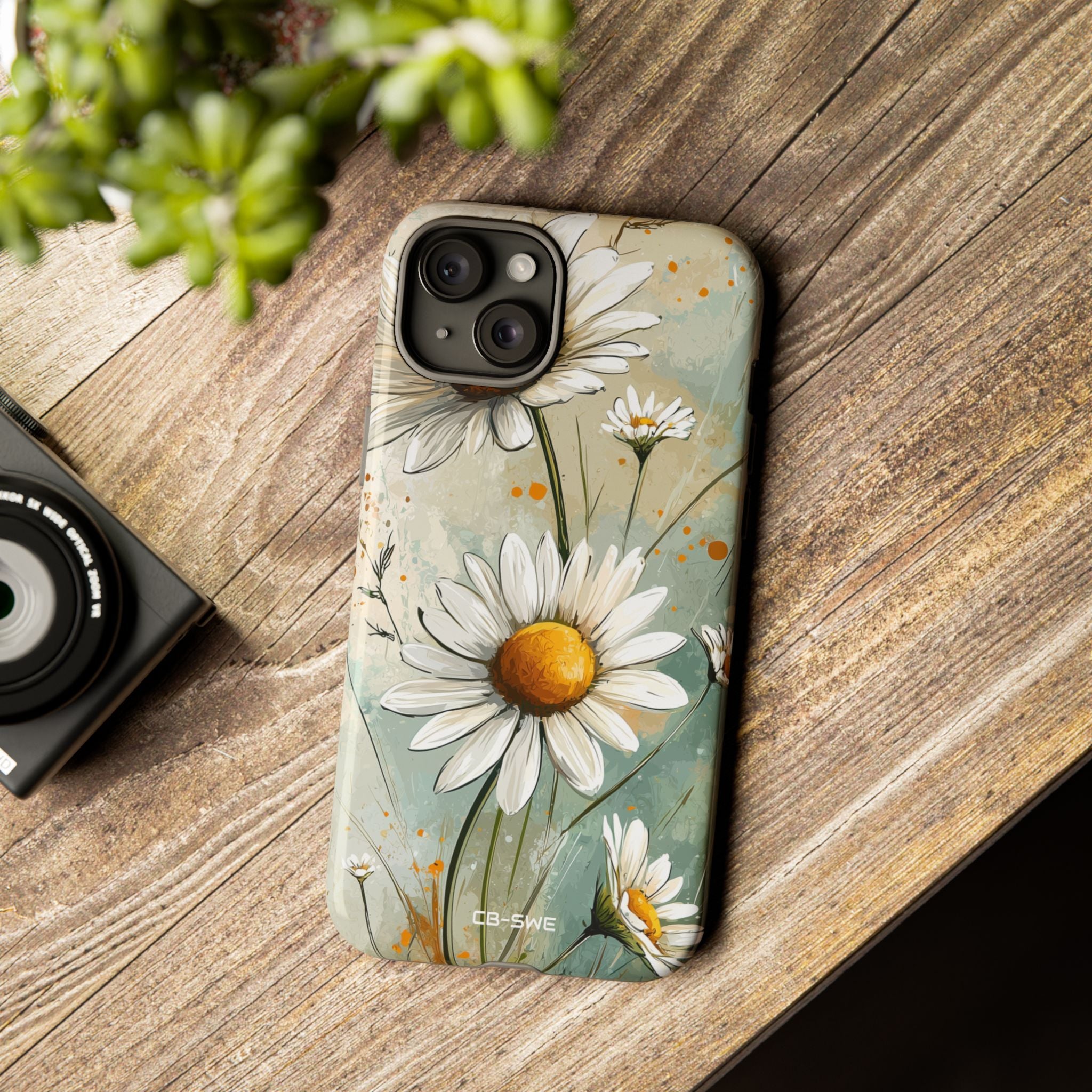 Daisies Dance Light - iPhone Case