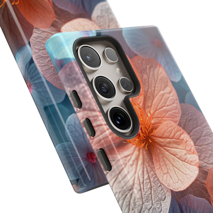 Peach Blossom Serenity - Tough Samsung S24 Phone Case