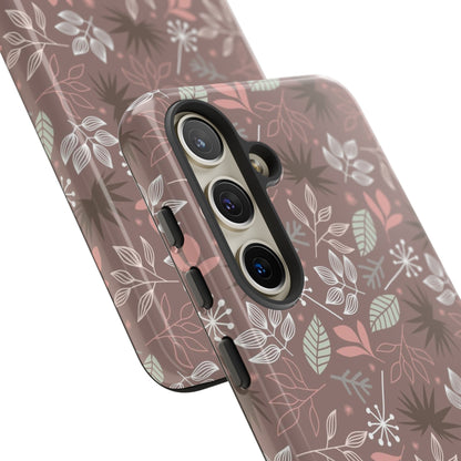 Winter Leaf - Protective Phone Case