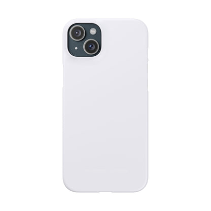 Ghost White iPhone 15 - Slim Phone Case