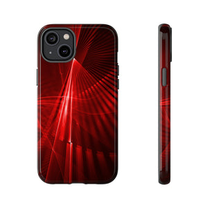 Red Disco Lights - Protective Phone Case