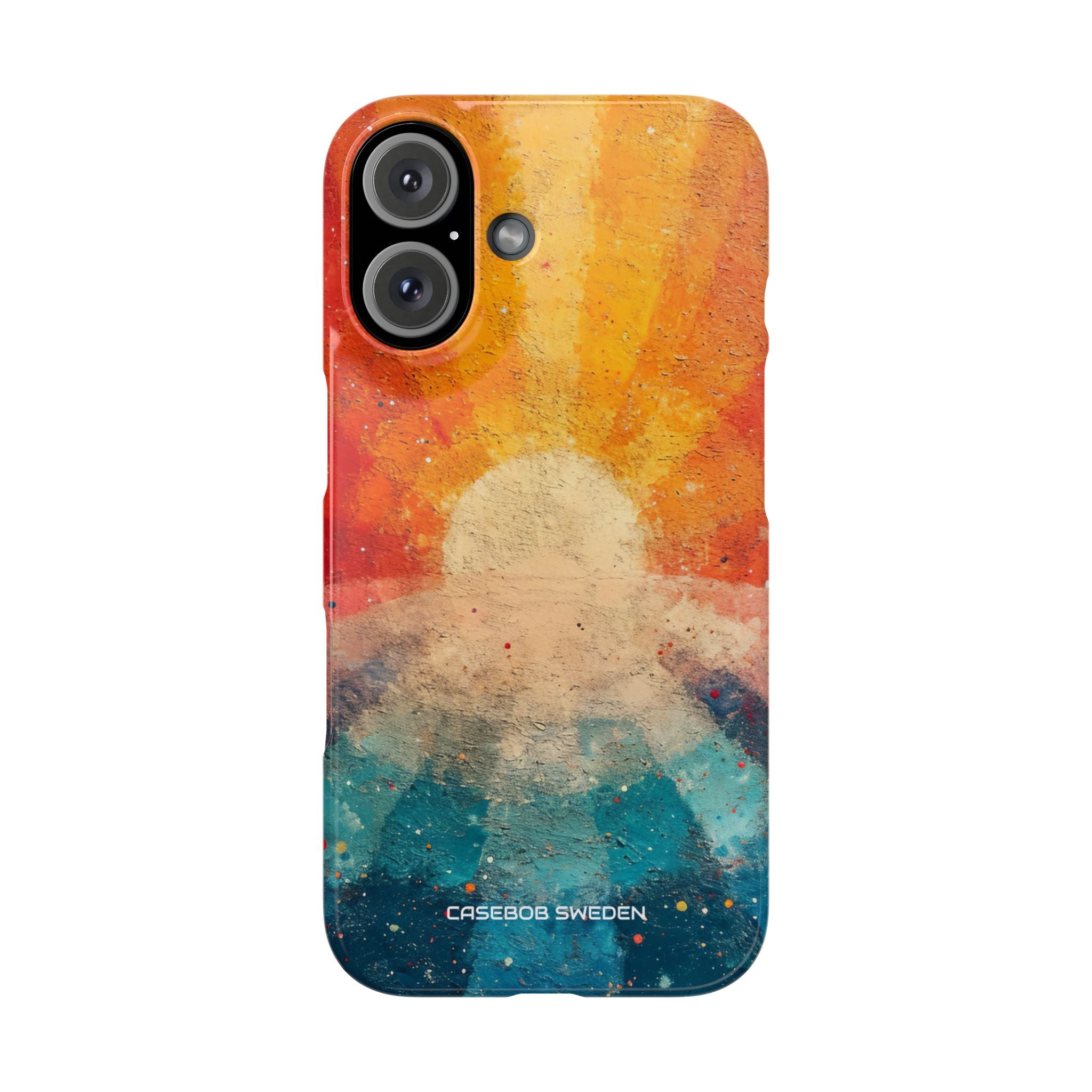 Sunburst Energy - Slim iPhone 16 Phone Case