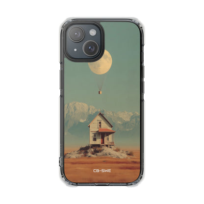 Moon Hovers Low iPhone Case - Impact