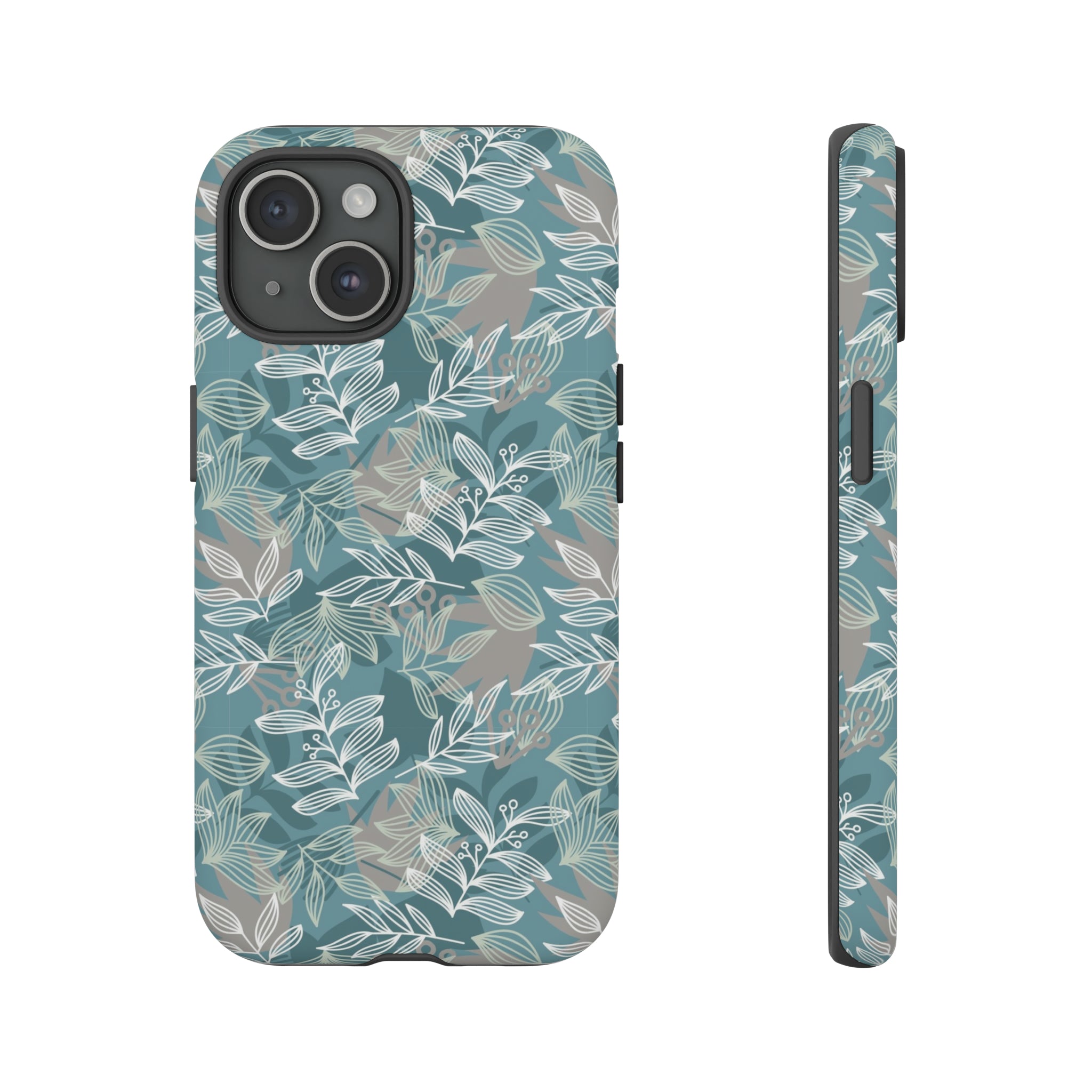 Leaf Mint - Protective Phone Case