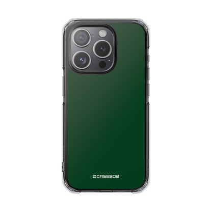 Forest Green - Clear Impact Case for iPhone