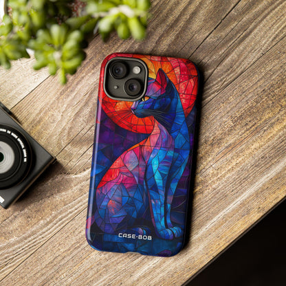 Celestial Cat iPhone 15 Plus Case - Tough