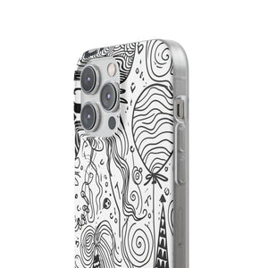 Whimsical Festivity | Flexible Phone Case for iPhone