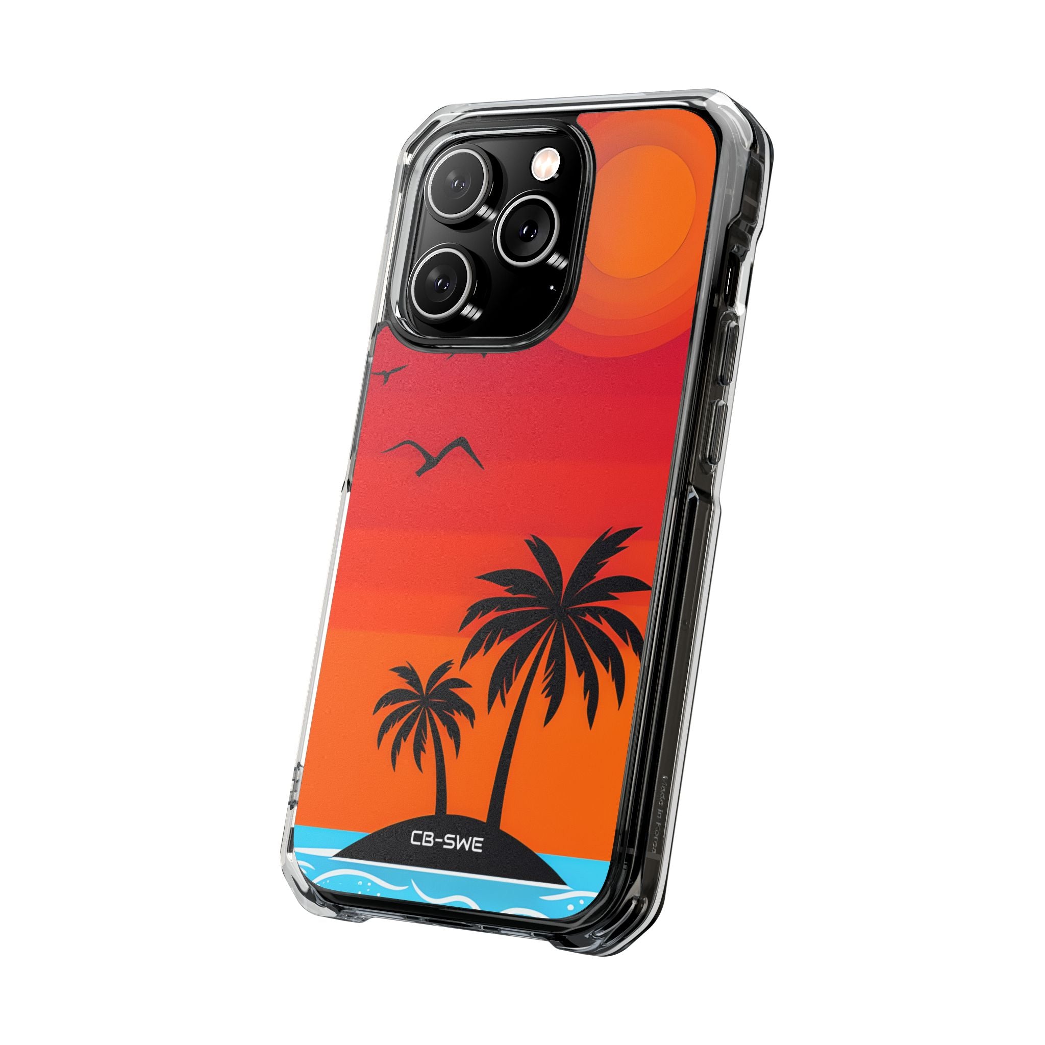 Summer Sunset Silhouettes iPhone Case - Impact
