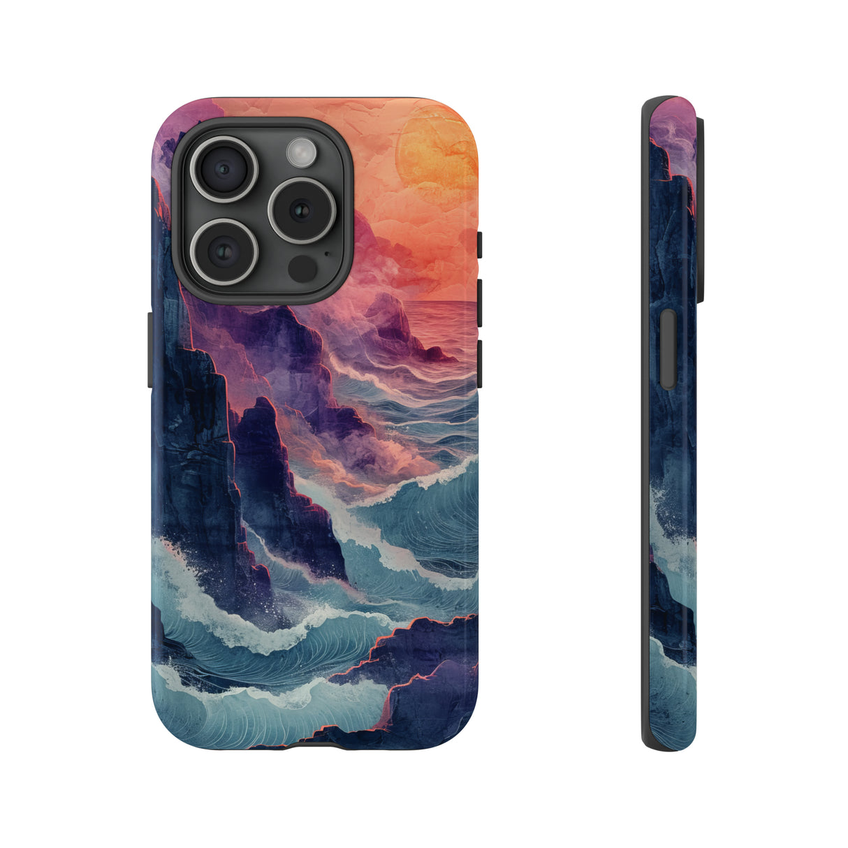 Tranquil Cliffside Views - Protective Phone Case