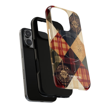Rustic Quilt Charm iPhone 16 - Tough+