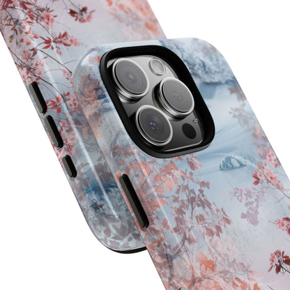 Floral Serenity Case - Tough + MagSafe® iPhone 16 Phone Case