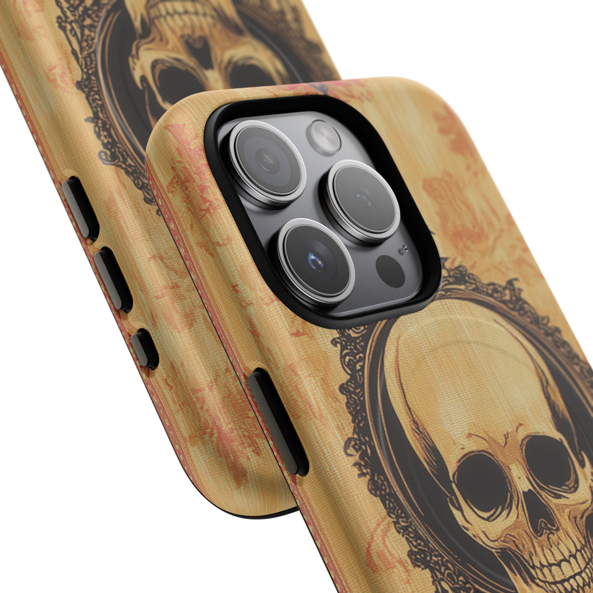 Gothic Skull Elegance iPhone 15  Tough+ Phone Case