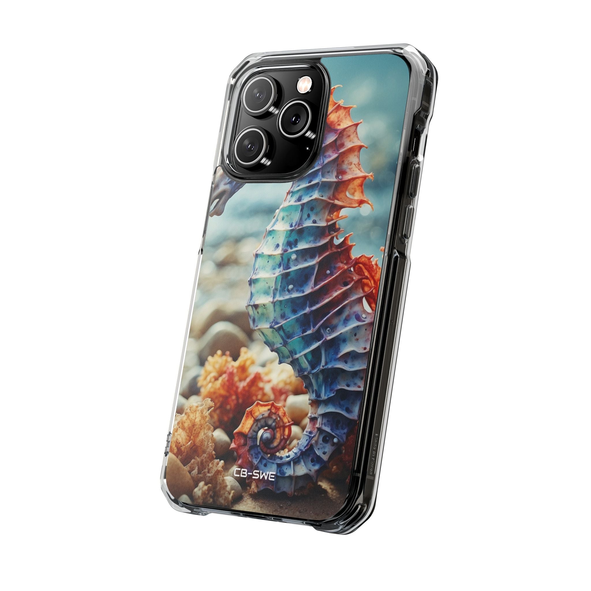 Seahorse Dances Freely iPhone Case - Impact