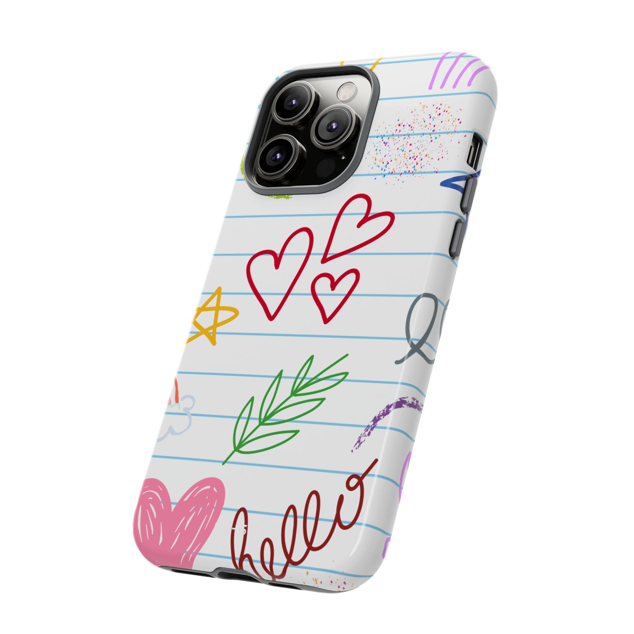 Hearts Dance Happily - iPhone Case