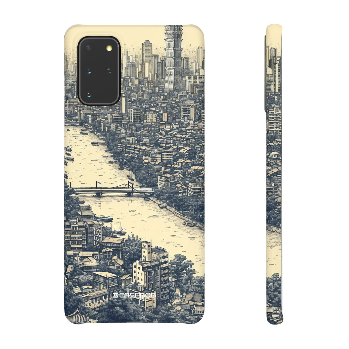 Nostalgic Metropolis | Slim Phone Case for Samsung