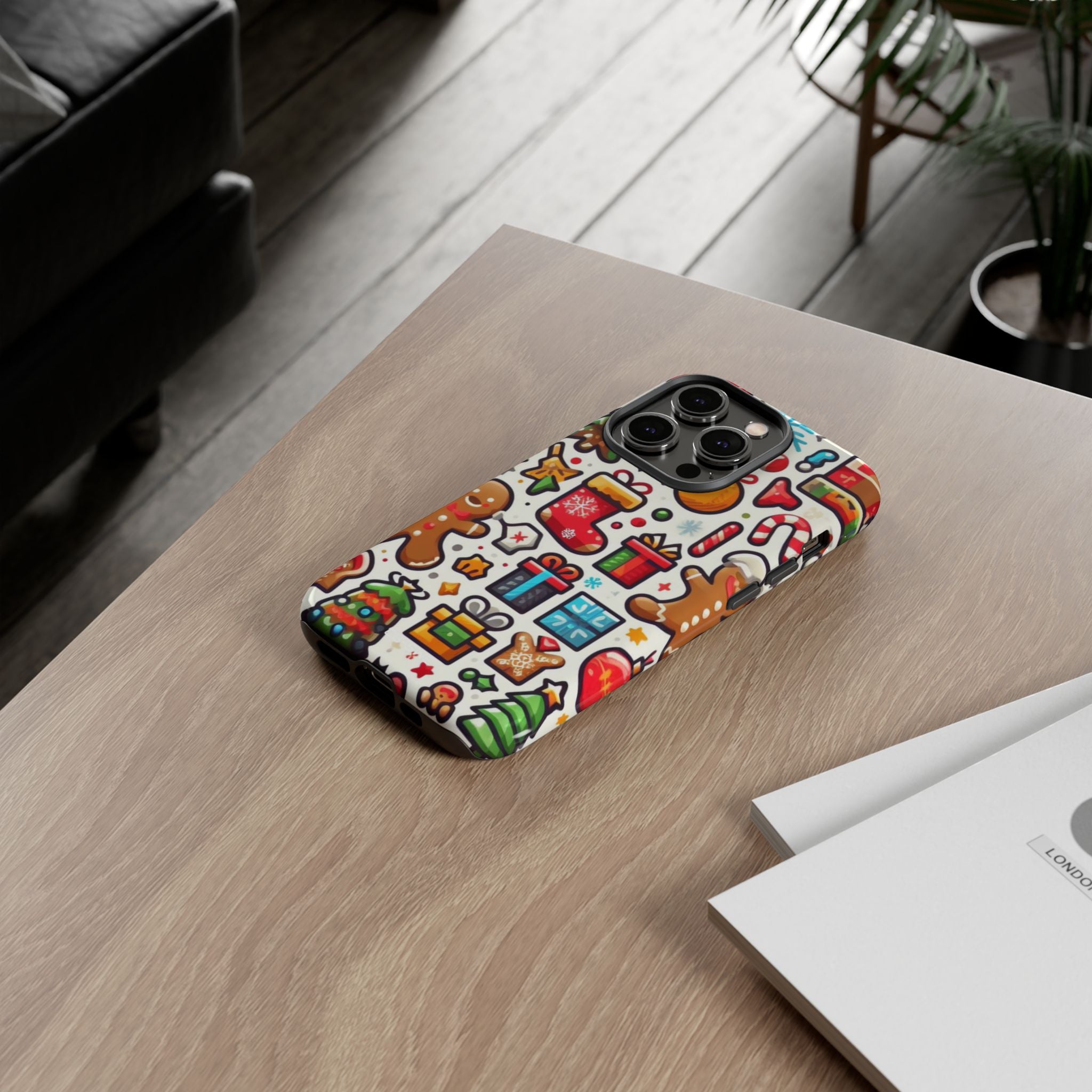 Holiday Icons Celebrate - iPhone Case