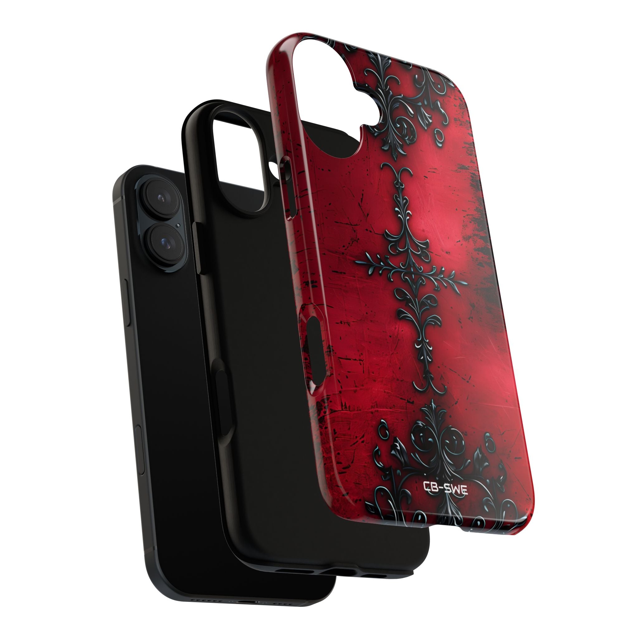 Gothic Crimson Emblem - iPhone Case