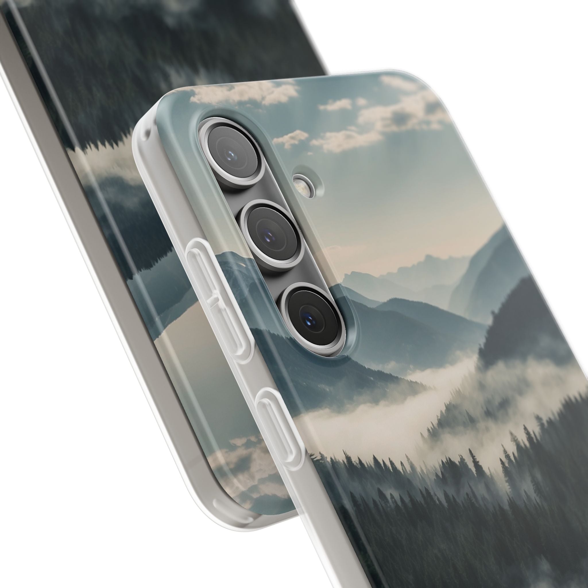 Evergreen Mist Samsung S24 Plus Case - Soft