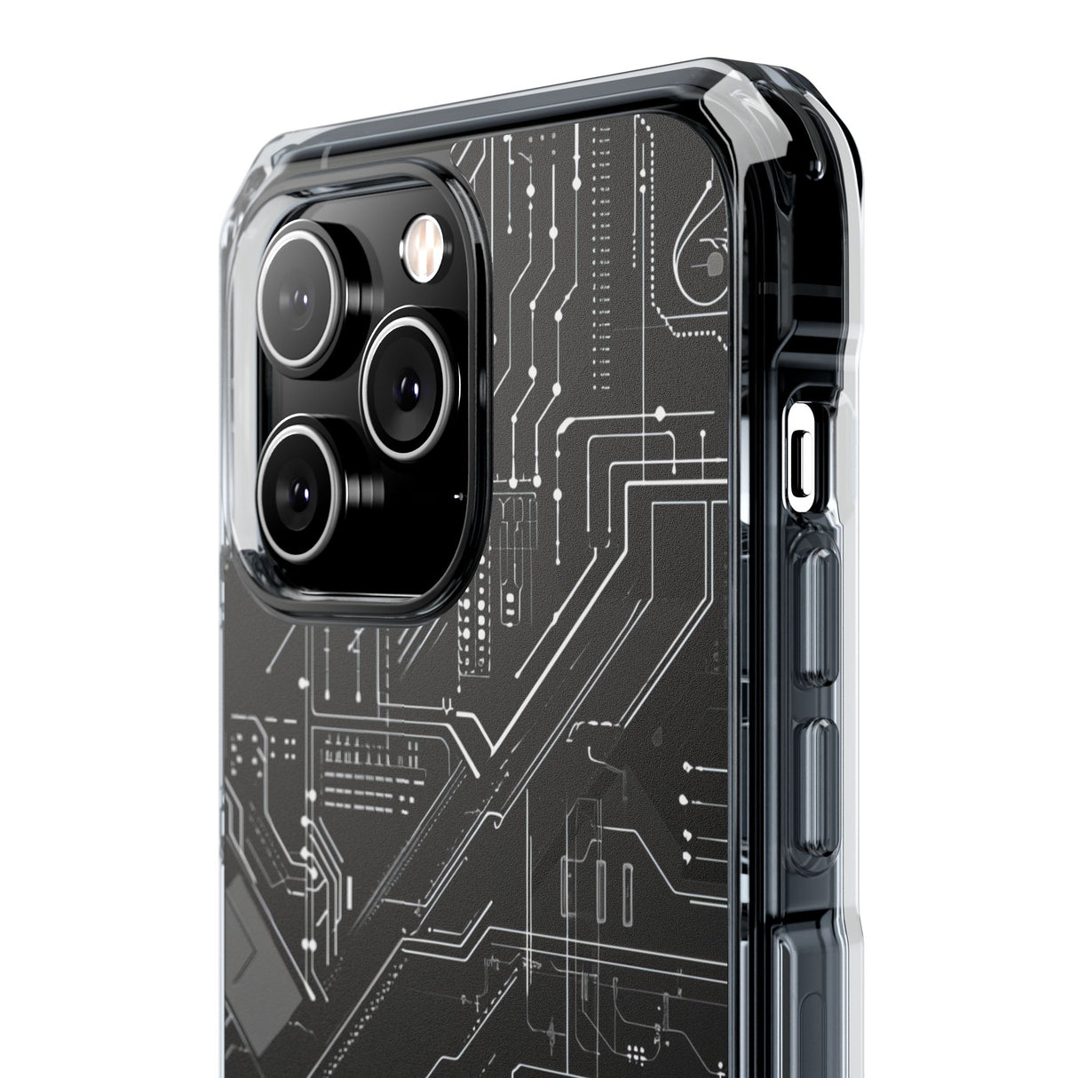 Circuit Overdrive - Phone Case for iPhone (Clear Impact - Magnetic)