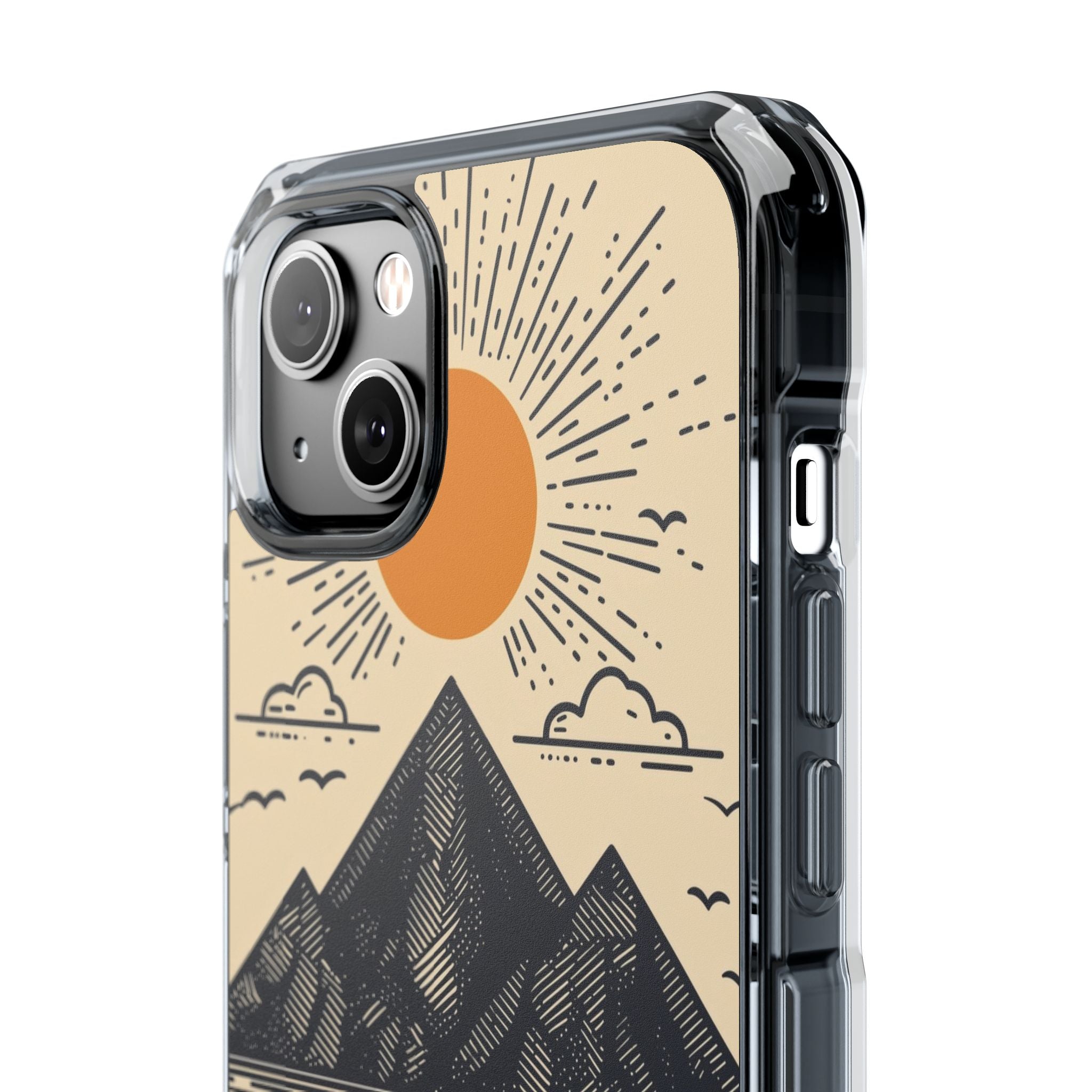 Golden Tent Awaits iPhone Case - Impact