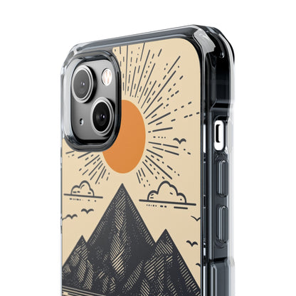 Golden Tent Awaits iPhone Case - Impact