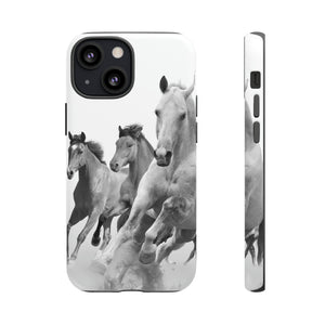 Galloping Horses - Protective Phone Case