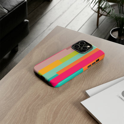 Geometrical Colorful - Protective Phone Case