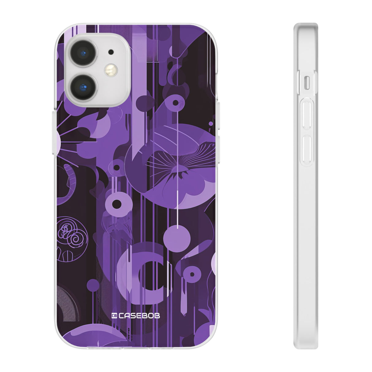 Pantone Ultra Violet | Handyhülle für iPhone (Flexible Hülle) 