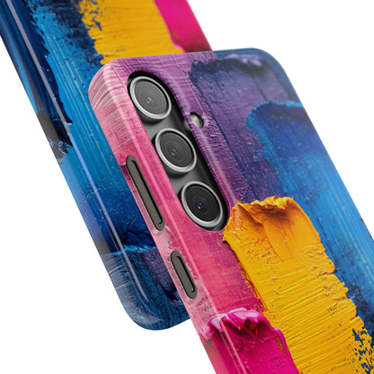 Bold Abstract Texture - Slim Samsung S24 Phone Case