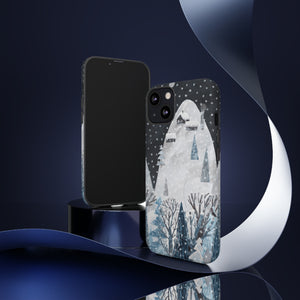 Cute Winter Landscape - Protective Phone Case