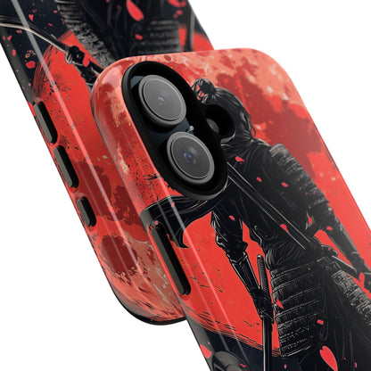 Ninja Faces Moon - iPhone Case