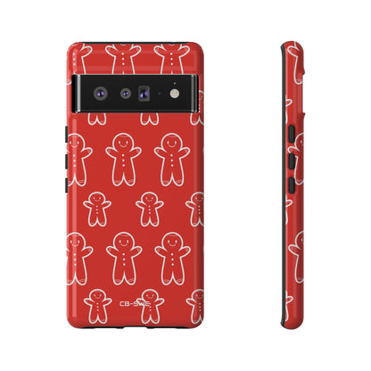Gingerbread Men Dance - Google Pixel Case