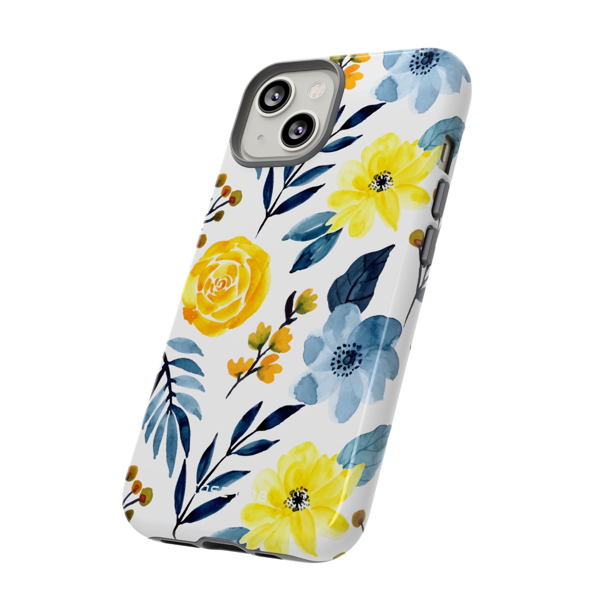 Golden Bloom iPhone 14 Case - Tough