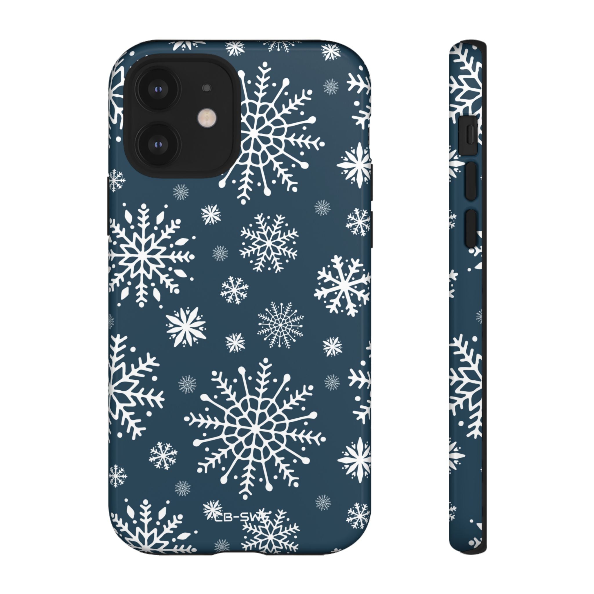 Snowflakes Dance Gracefully - iPhone Case