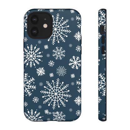Snowflakes Dance Gracefully - iPhone Case