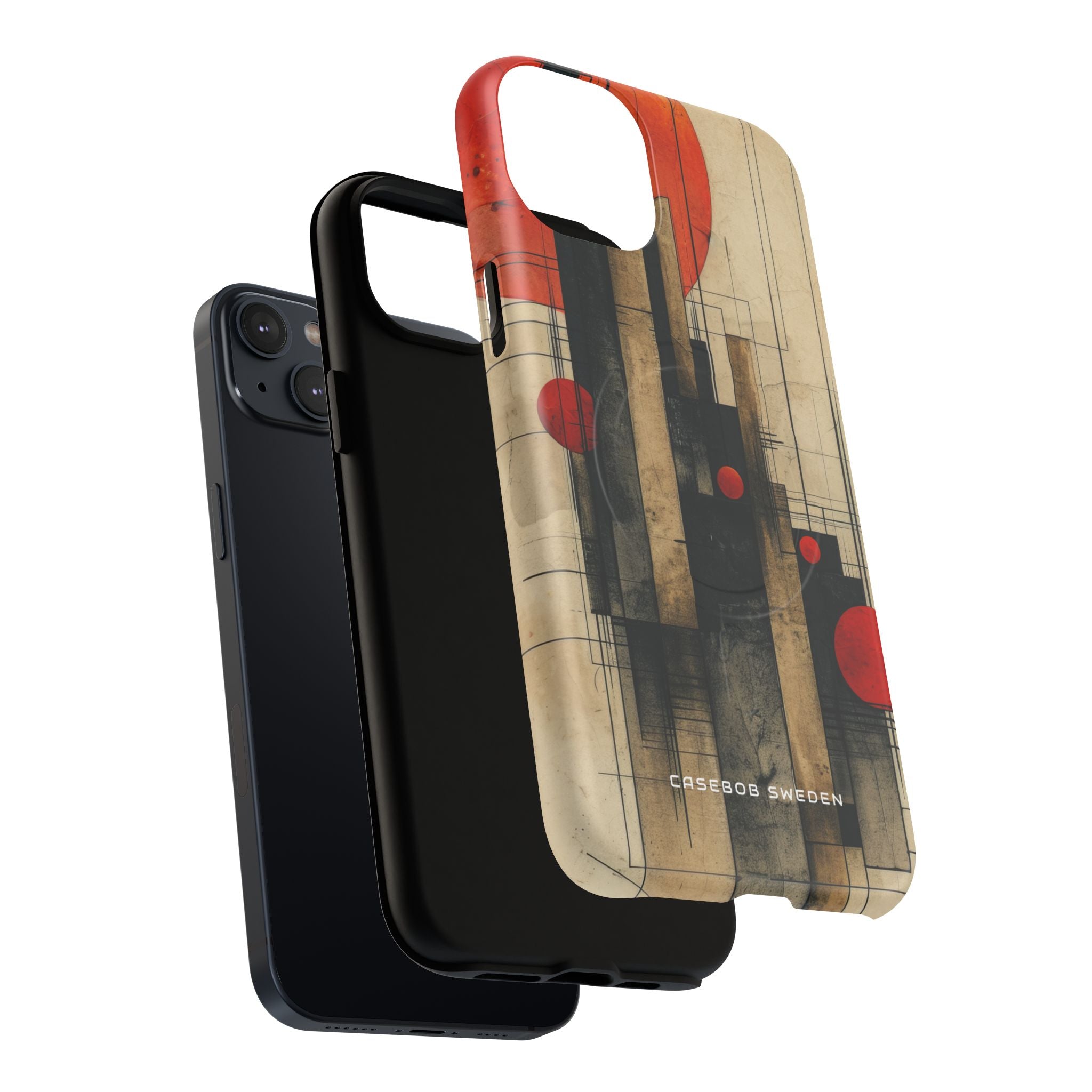 Vintage Geometric Harmony iPhone 14 | Tough+ Phone Case