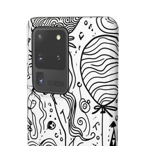 Whimsical Festivity | Slim Phone Case for Samsung