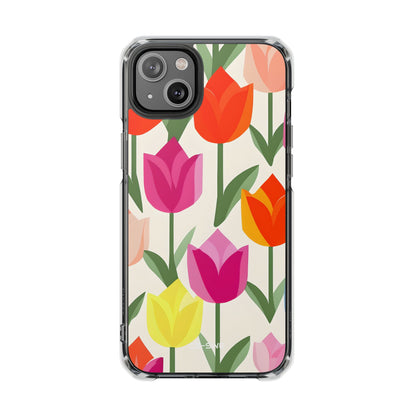 Vibrant Tulip Array iPhone Case - Impact