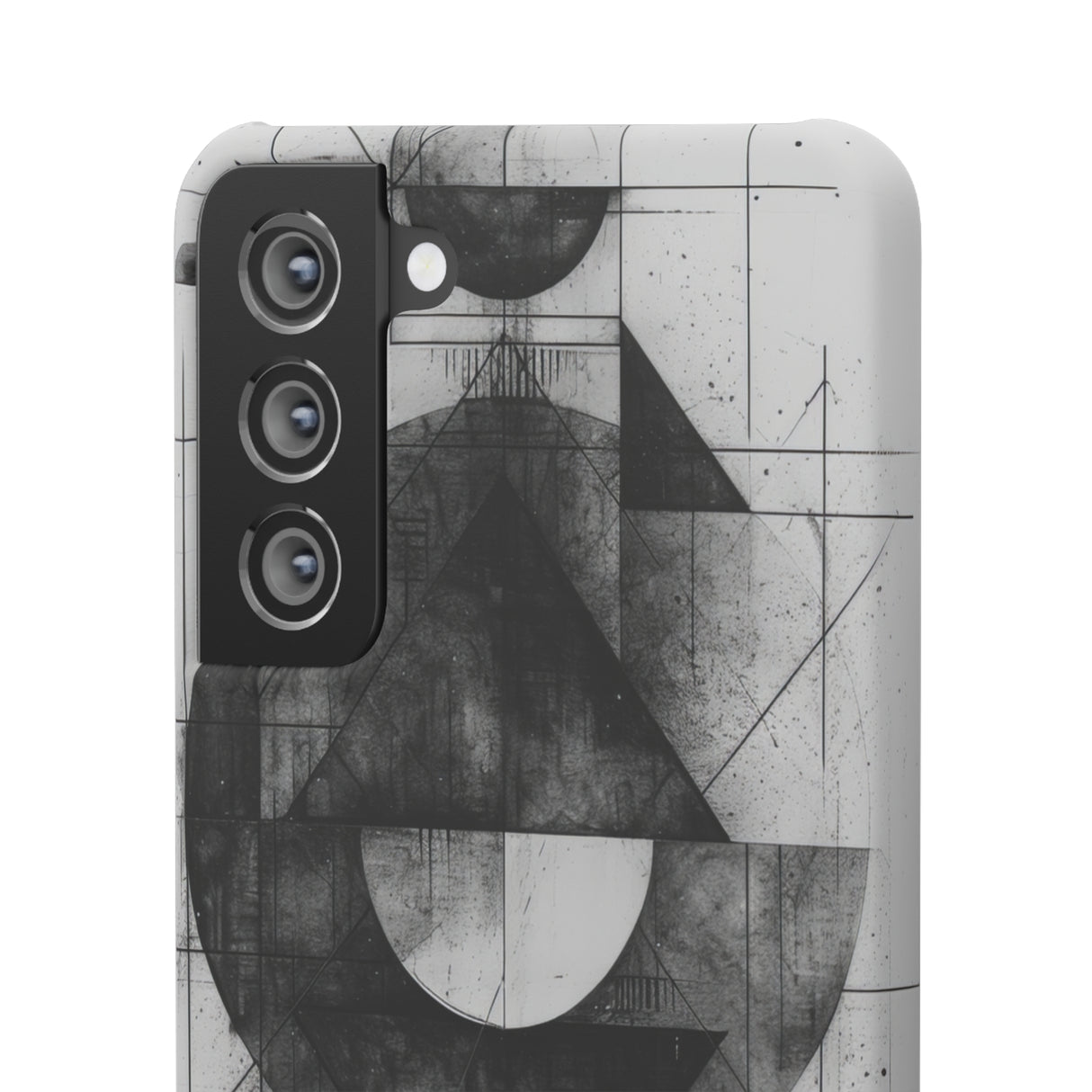 Monochrome Geometry | Slim Phone Case for Samsung